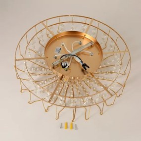 Brilagi - Lustră aplicată VASTERAS, 6 x E14, max. 40W, 230V, Ø 60 cm