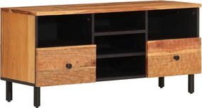 vidaXL Dulap TV, 100x33x46 cm, lemn masiv de acacia
