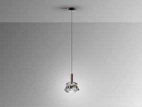 Pendul LED modern design decorativ Scarlet 1L silver