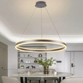 Lustră LED dimabilă pe cablu LED/110W/230V 3000-6500K + telecomandă