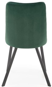 Scaun de sufragerie Krazlard (verde închis). 1039683