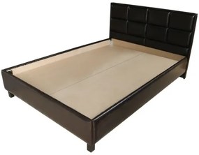 Pat Soft tapitat pentru saltea 140x200, Wenge
