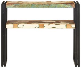 321098 vidaXL Masă consolă, 90x30x75 cm, lemn masiv reciclat