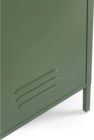 Dulap verde închis din metal cu încuietoare 80x185x50 cm Cambridge – Yes Everyday