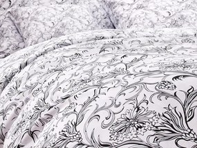 Lenjerie de bumbac alb ZUZANA Dimensiune lenjerie de pat: 70 x 90 cm | 140 x 200 cm