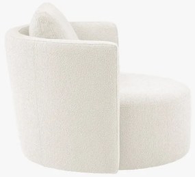 Fotoliu rotativ Bliss boucle L92 cm