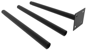 Bară metalică cu suport pentru lampă solară 3 m