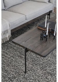 Măsuță de cafea din lemn de frasin Rowico Shelton, 145 x 60 cm, maro