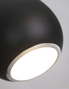 Pendul stil modern diam.20cm DROP negru