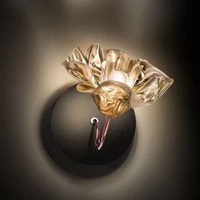 Aplica de perete design Art Deco realizata manual Lafleur velvet