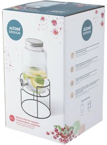 Altom Distribuitor de băuturi din sticlă cu suport4 l