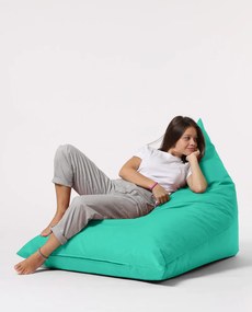 Fotoliu puf pentru grădină Pyramid Big Bed Pouf - Turquoise