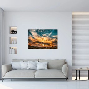 Tablou cu nori (90x60 cm)