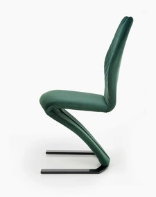 Scaun K442 velvet verde