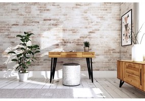 Măsuță de toaletă din stejar 120x53 cm Golo - The Beds