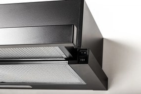 Hotă de bucătărie Treviso Black, lățime 50 cm