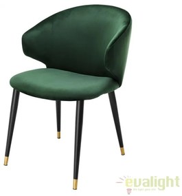 Scaun design elegant LUX Volante verde inchis 112775 HZ