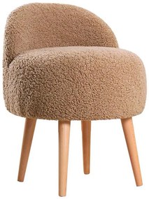 Taburet MIKI, Ø 46 cm, maro