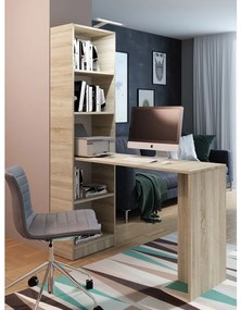 Masă de scris Nolan B1 (Stejar sonoma) (iluminat LED). 1059794
