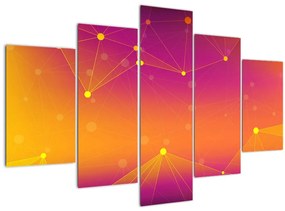 Tabloul modern colorat (150x105 cm)