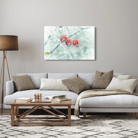 Tablou cu măcieșe înghețate (90x60 cm)
