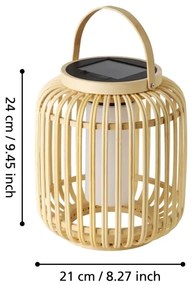 Lampă LED solară de masă Eglo 901088 MARLIANO LED/3,3W/3,7V IP44