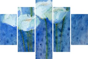 Tablou - Lalele albe (150x105 cm)