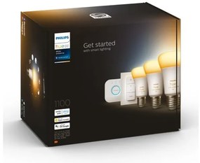 Set de bază Philips Hue WA 3xE27/11W 2200-6500K + dispozitiv de conectare