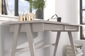 Birou lemn masiv Baraga Personalizabil, 120 × 65 × 75 cm - Wenghe