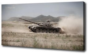 Tablou pe pânză canvas Tank în deșert