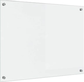 vidaXL Panou de bucătărie Transparent 80 x 60 cm sticlă securizată