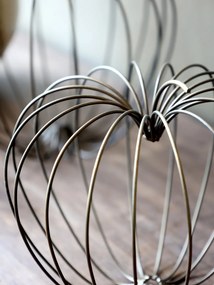 Dovleac decorativ, din metal, D17cm, Pumpkin