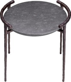 Masuta laterala design LUX cu blat din marmura Arca