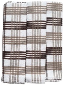 Prosop de bucătărie în carouri Egypt – Set 3 bucăți