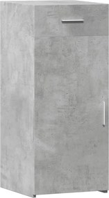 vidaXL Dulap, gri beton, 40x42,5x93 cm, lemn prelucrat