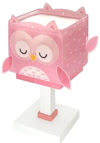 Dalber 64481N - Lampă LED pentru copii LITTLE OWL, 1xG4/4W/230V, roz