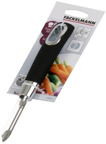 Accesoriu pentru decojit Fackelmann 25959 Monaco, Otel inoxidabil, 20,1 cm, Negru