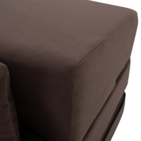 Scaun pliant/saltea PELOS, maro