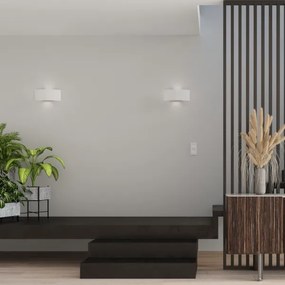 Aplică MAGNUS 2xG9/40W/230V albă Sollux SL.0936