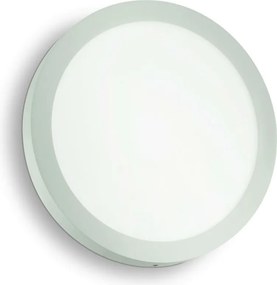 Aplica LED diametru 22,5cm, UNIVERSAL AP1 18W ROUND BIANCO 138602