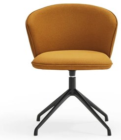 Set de scaune de sufragerie galben muștar 2 buc. tapițat Add – Teulat