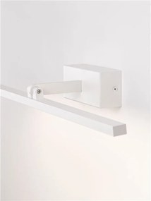 Aplica de perete LED baie IP44 MAREL alba