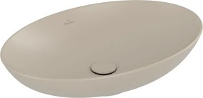 Villeroy &amp; Boch Loop &amp; Friends lavoar 62x42 cm oval de blat maro/bej 4A4800AM