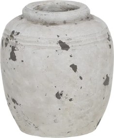 Ghiveci de plante din ceramica, cu aspect antichizat, Frejus H12,5 cm