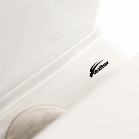 Combinație WC Paulo fără margine cu evacuare inferioară/posterioară