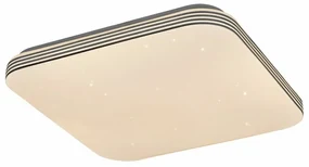 Plafoniera LED moderna Oscar 53cm alb/crom