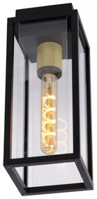 Aplică de exterior Lucide 27105/01/30 LAURENS 1xE27/15W/230V IP54 negru