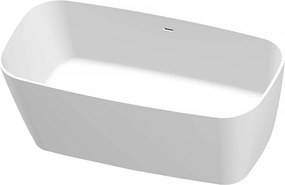 Cada freestanding Vayer Volans alb 151x72 cm fara preaplin