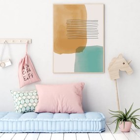 Poster - Abstracție pictată (A4)
