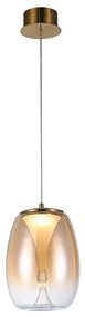 Pendul LED design decorativ modern PAMELA 20 amber